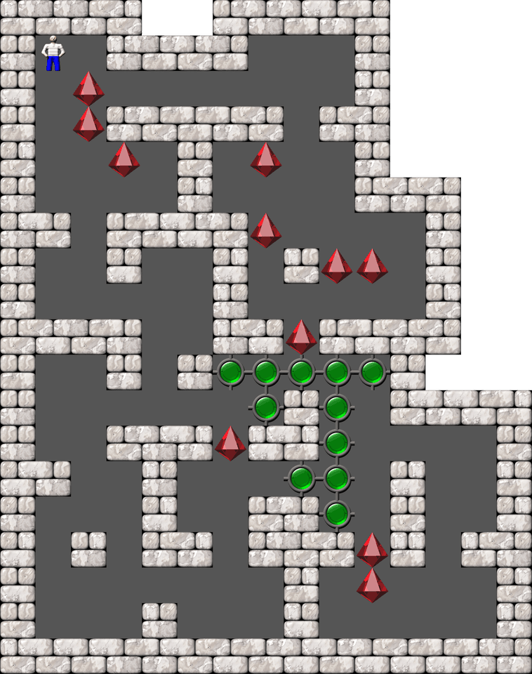 Sokoban Mass Remodel level 515